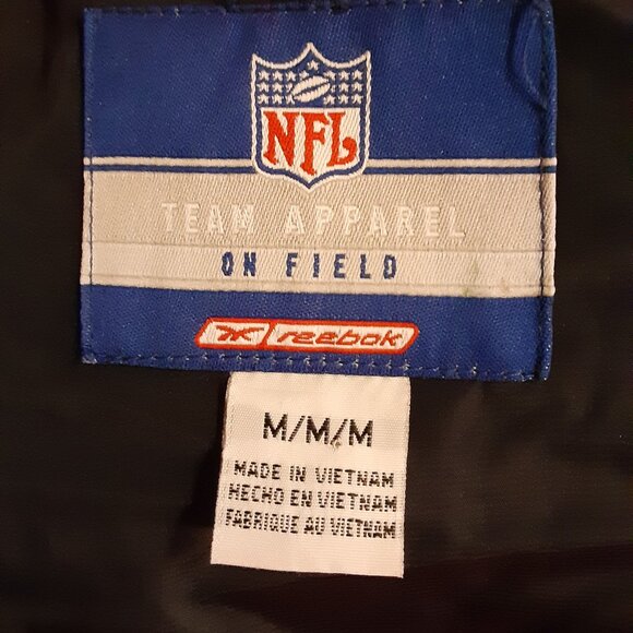 Official NFL Reebok Broncos Coat * Med -Large, Warm, VGUC, Roomy * Denver c2002 - Picture 4 of 14